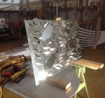 2020 -Blues and Mullet Fireplace Panel