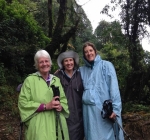 2014 - Gwen with  cousins Sydney  and Jeanie in Nepal