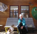 Gwen with Jakie and Claire