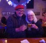 Edwin and Gwen at the City Tap