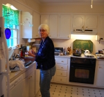 Gwen at niece EJ's Kitchen, Winston-Salem, NC