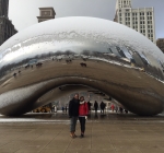 Daughter Jesse and Orlando in Chicago