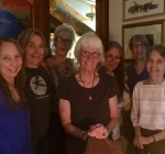 2018 - Gwen with “Sisters” Diane, Susan, Salinda,  Lisa, Phylis Swank and Phylis Burns