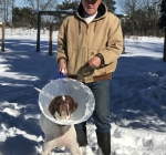 Jimmy and ONE of his Dogs,