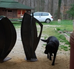 Jakie, Claire and Sculpture