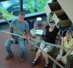 Roanoke Installation - Steve Cote, Roberta Marasca and Susan Jennings